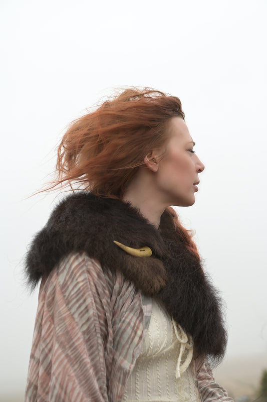 Run with the Wind Duster Bison Trimmed Duster