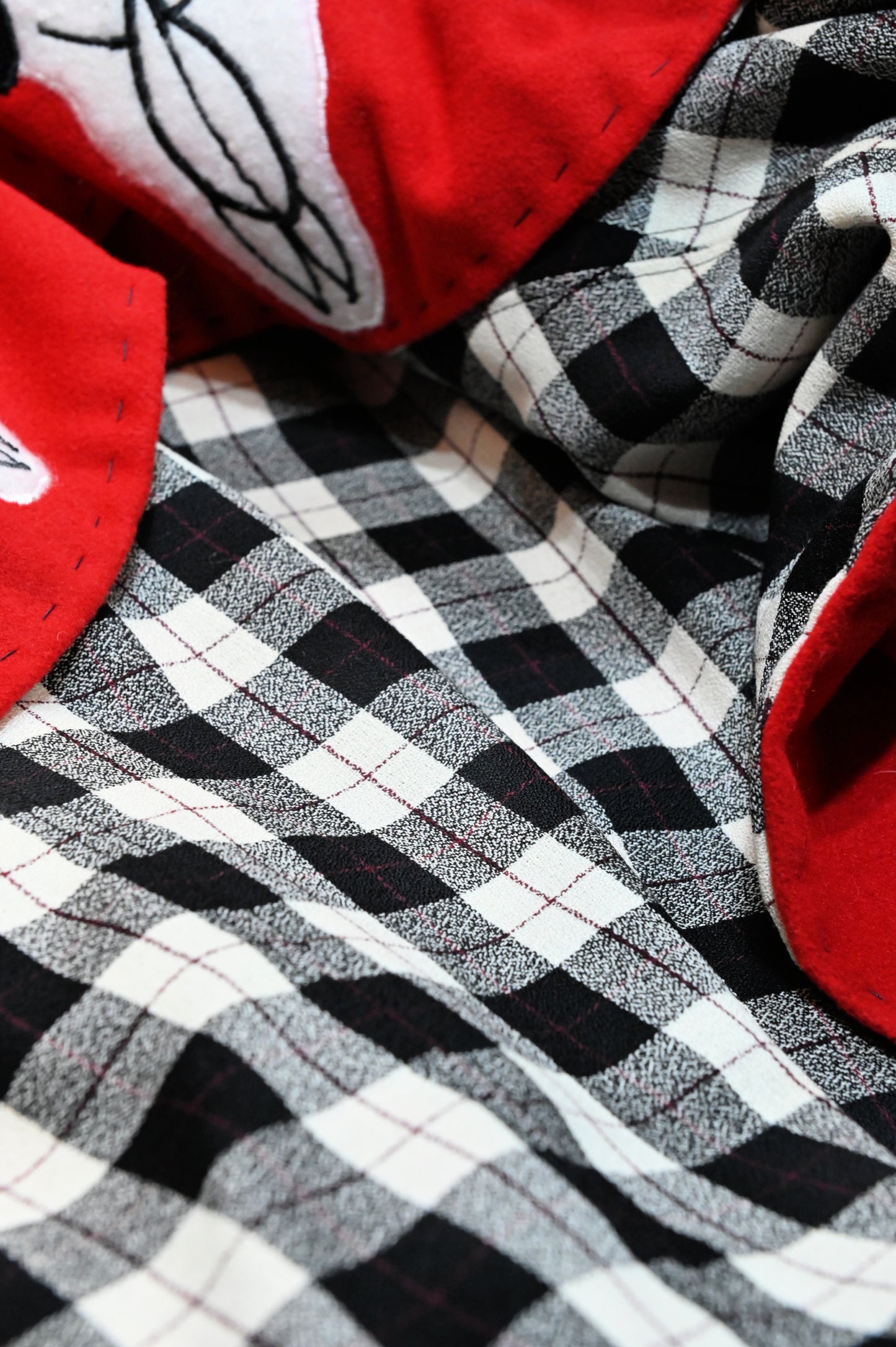 Story Appliquéd Cape with Bison Trim — 1885 Alive