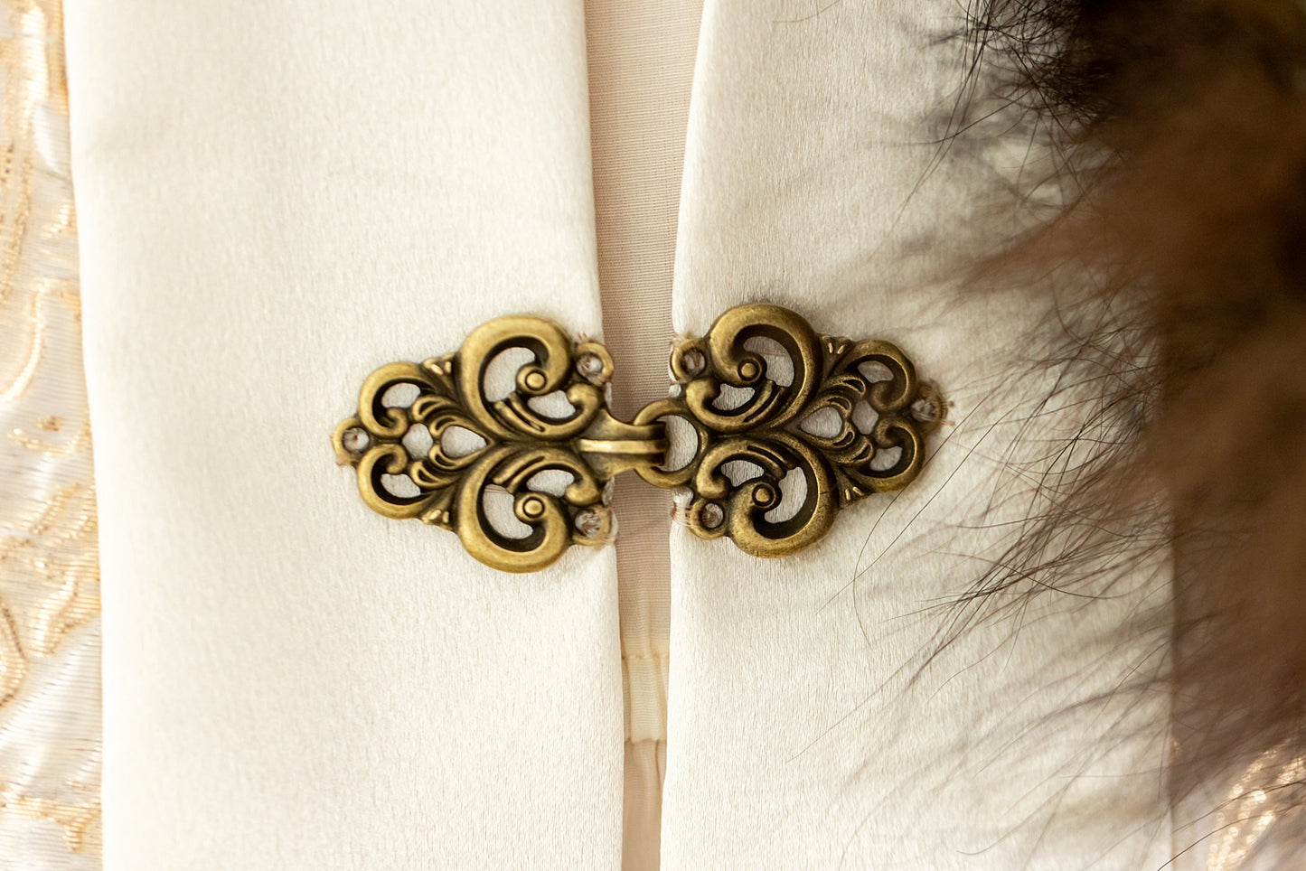 Gold Rush Bison Trimmed Duster