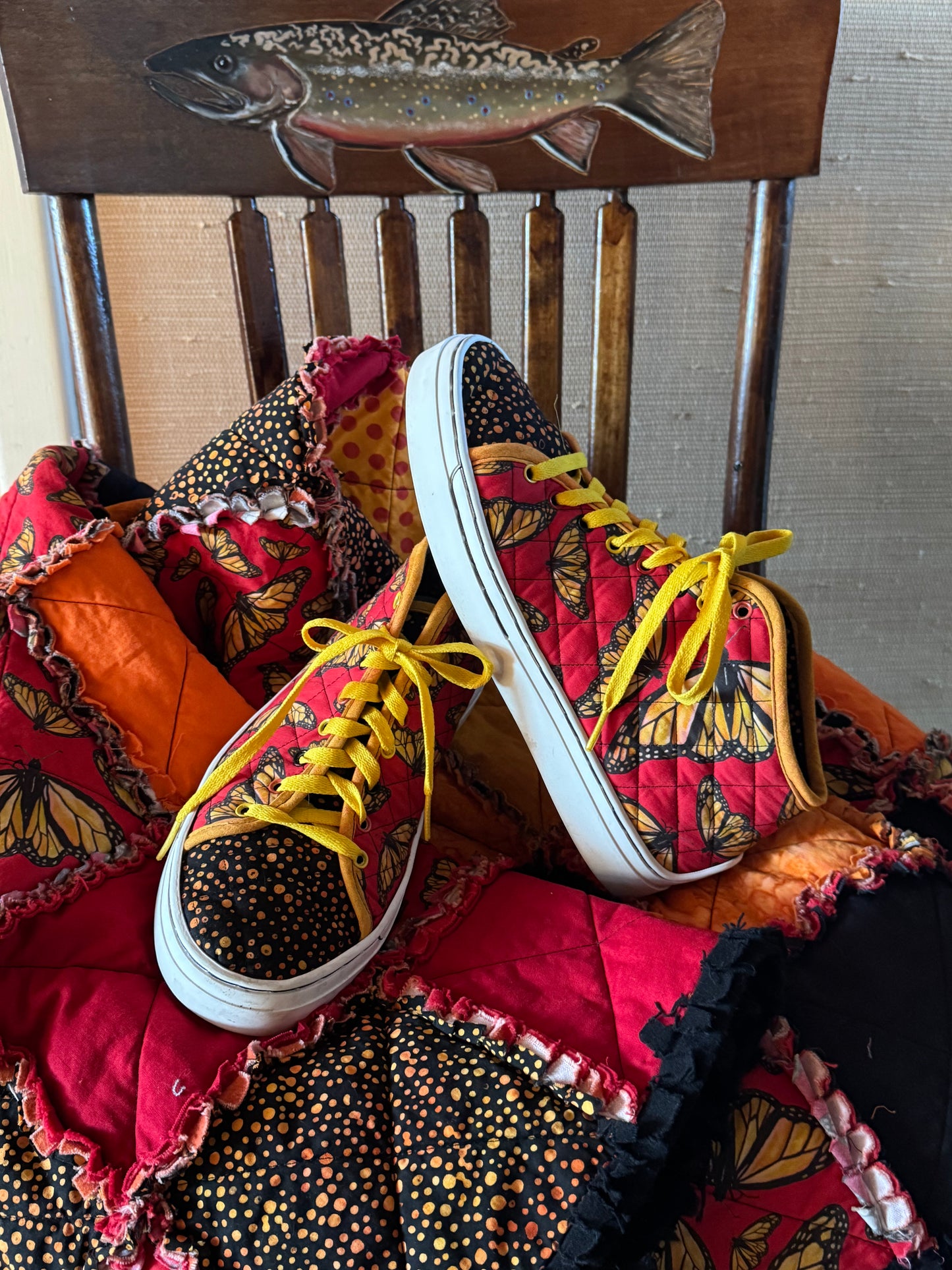 Monarch Butterfly Scrap Quilt