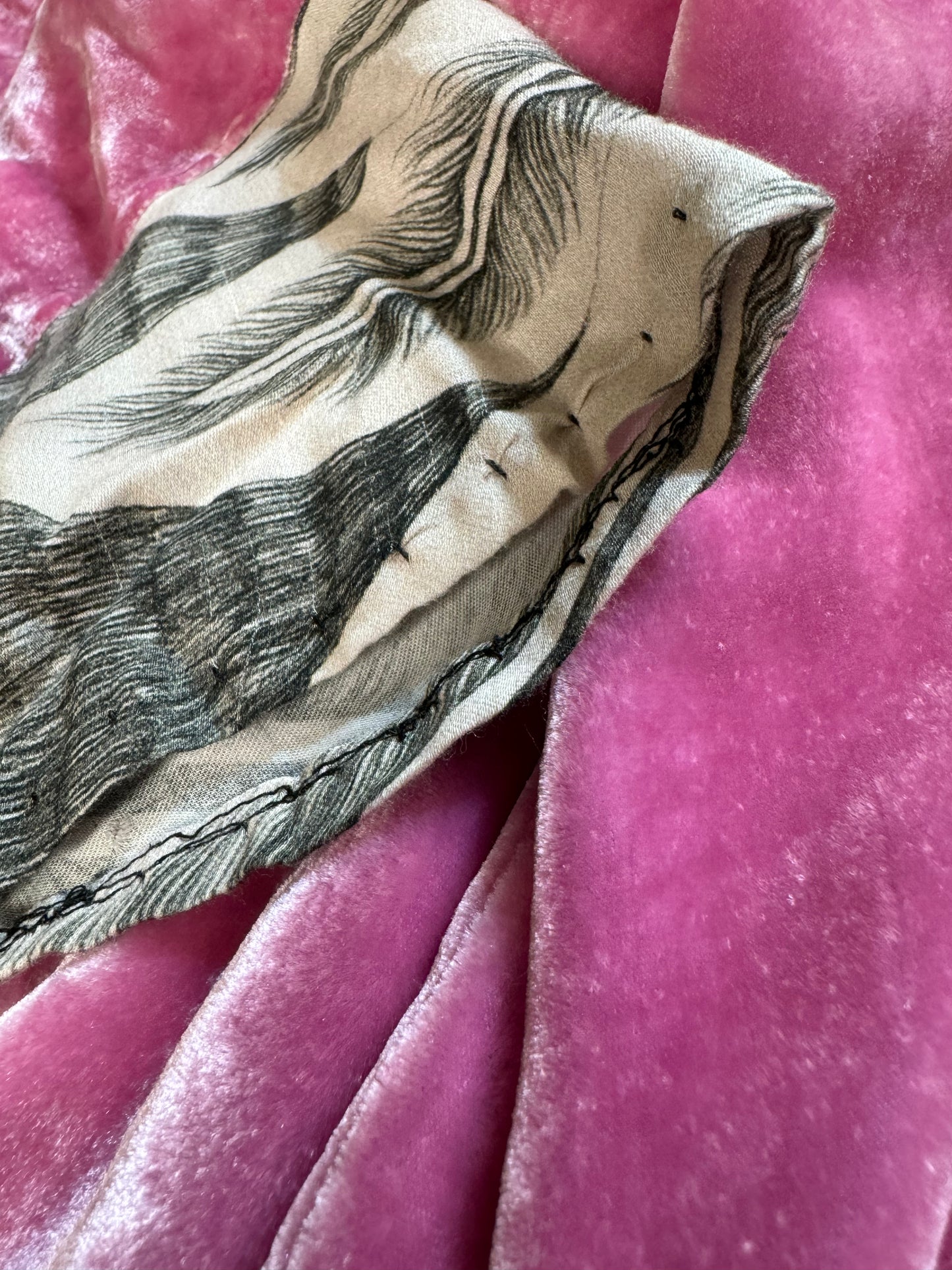 Hottie Pink Bison Trimmed Duster