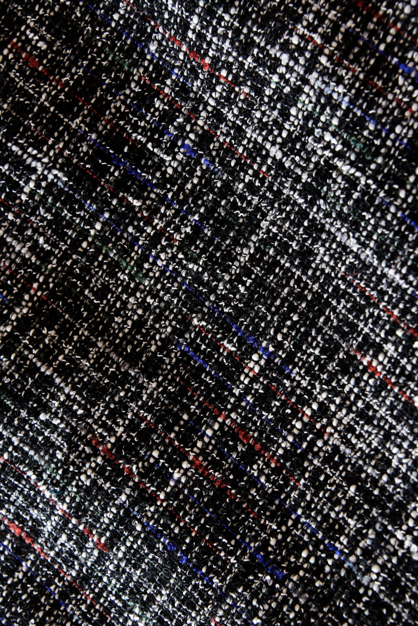 Twilight Wool Cape with Bison Trim