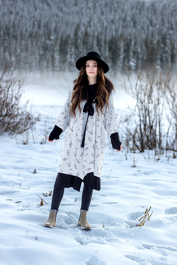 Wednesday's  Bison Trimmed Duster