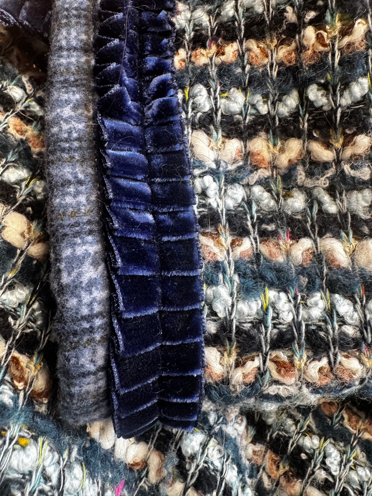 Rivers and Rocks Bison Trimmed Shawl